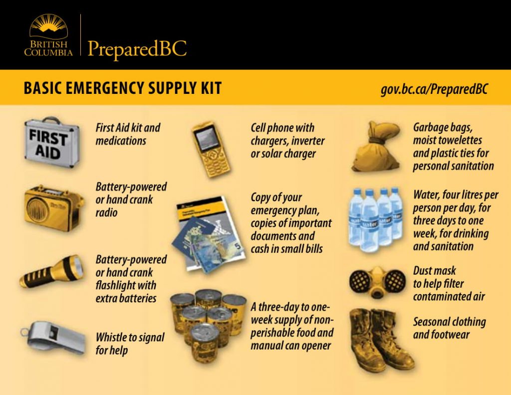 Emergency Preparedness District Of Mackenzie
