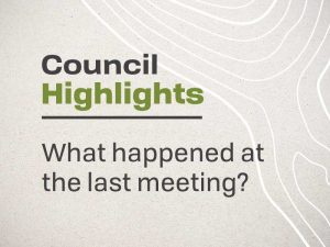council highlights