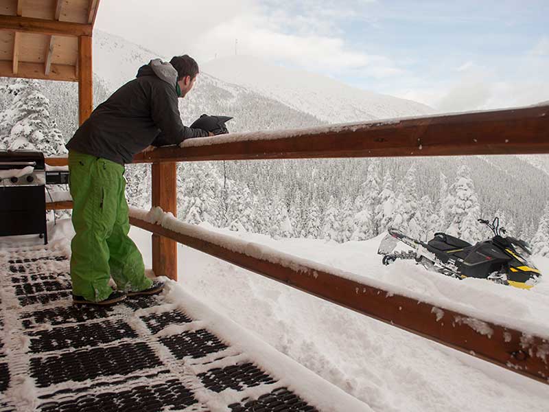 Sledder cabin