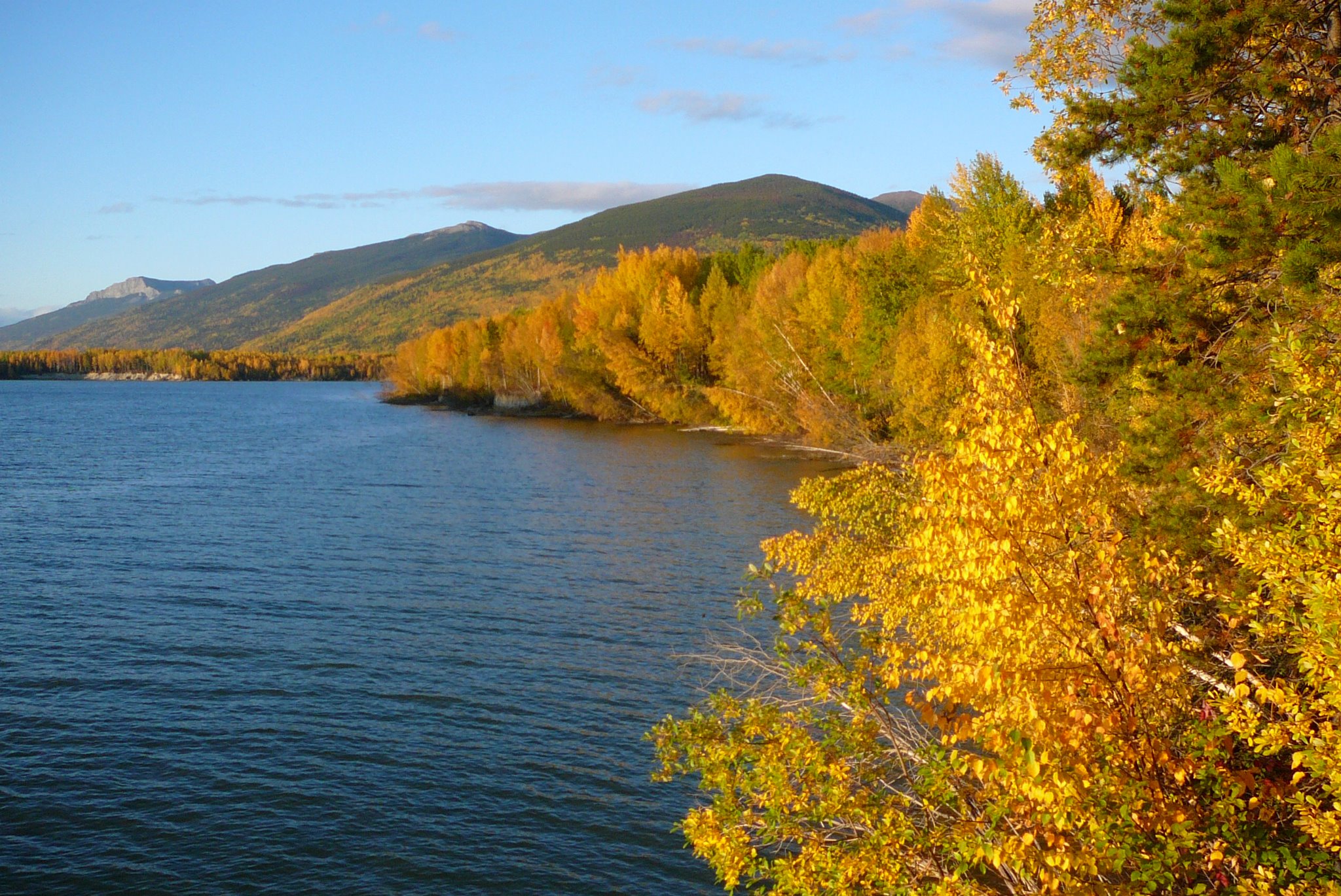 Fall morfee Lake