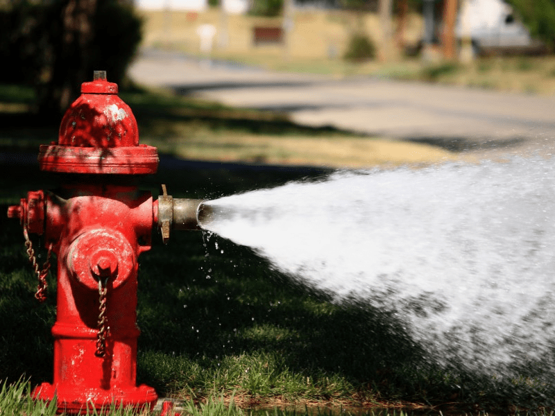 hydrant flushing