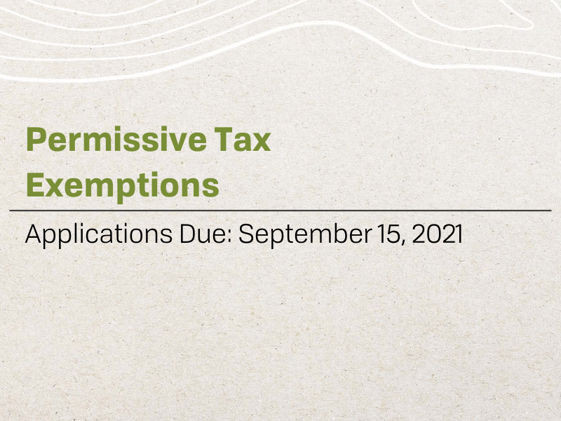 Permissive Tax Exemptions