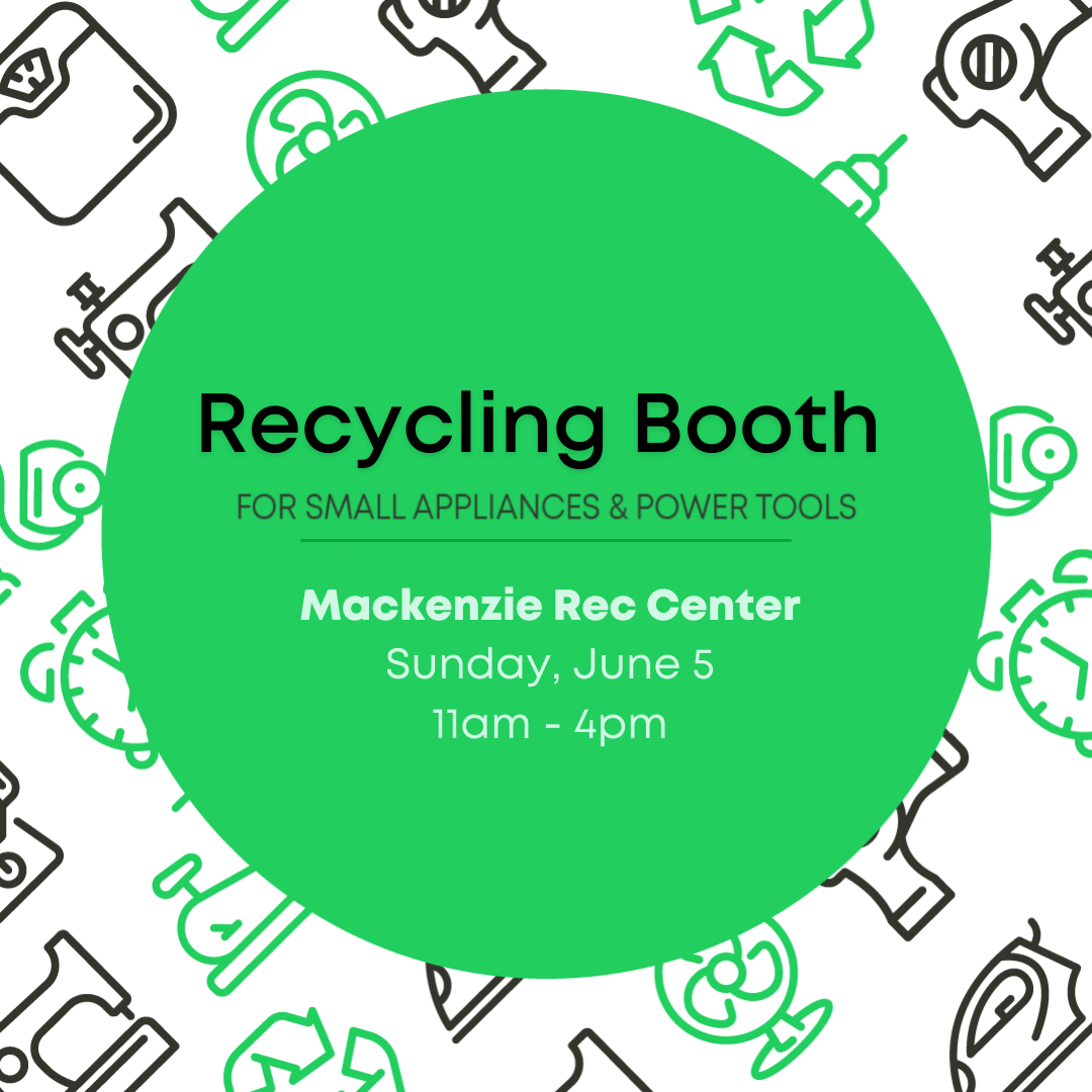 Mackenzie Recycling Booth Pop Up