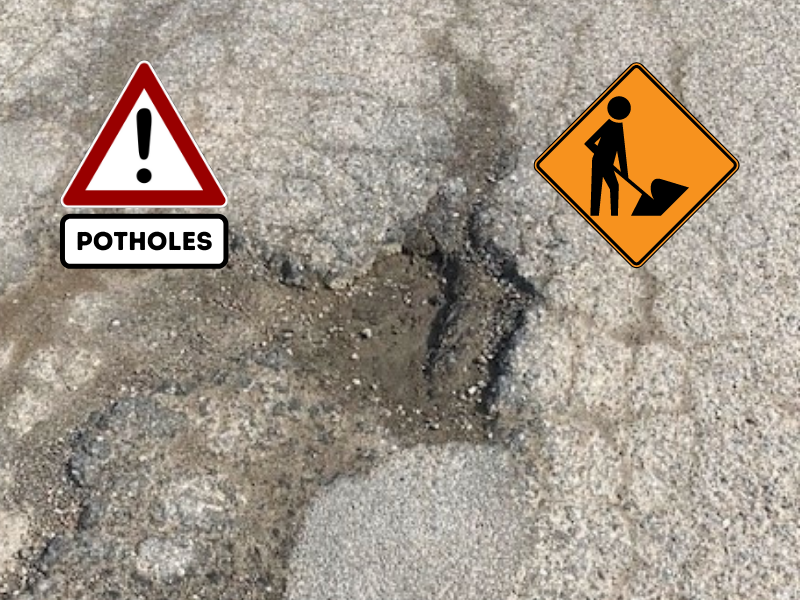 potholes