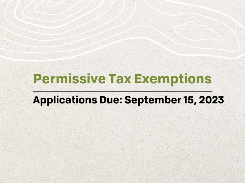 Permissive Tax Exemptions