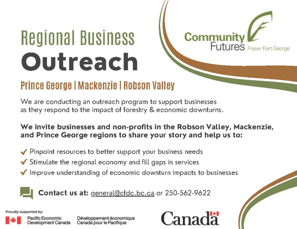 Regional Business Outreach - Community Futures