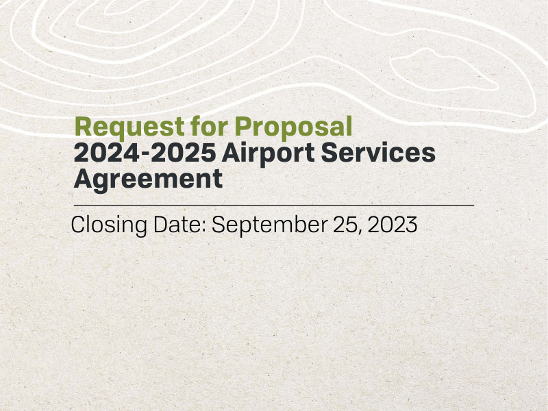 RFP - Airport Services