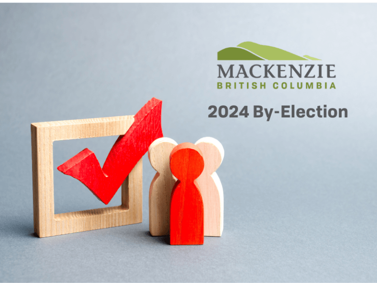 Declaration of Official 2024 ByElection Results District of Mackenzie