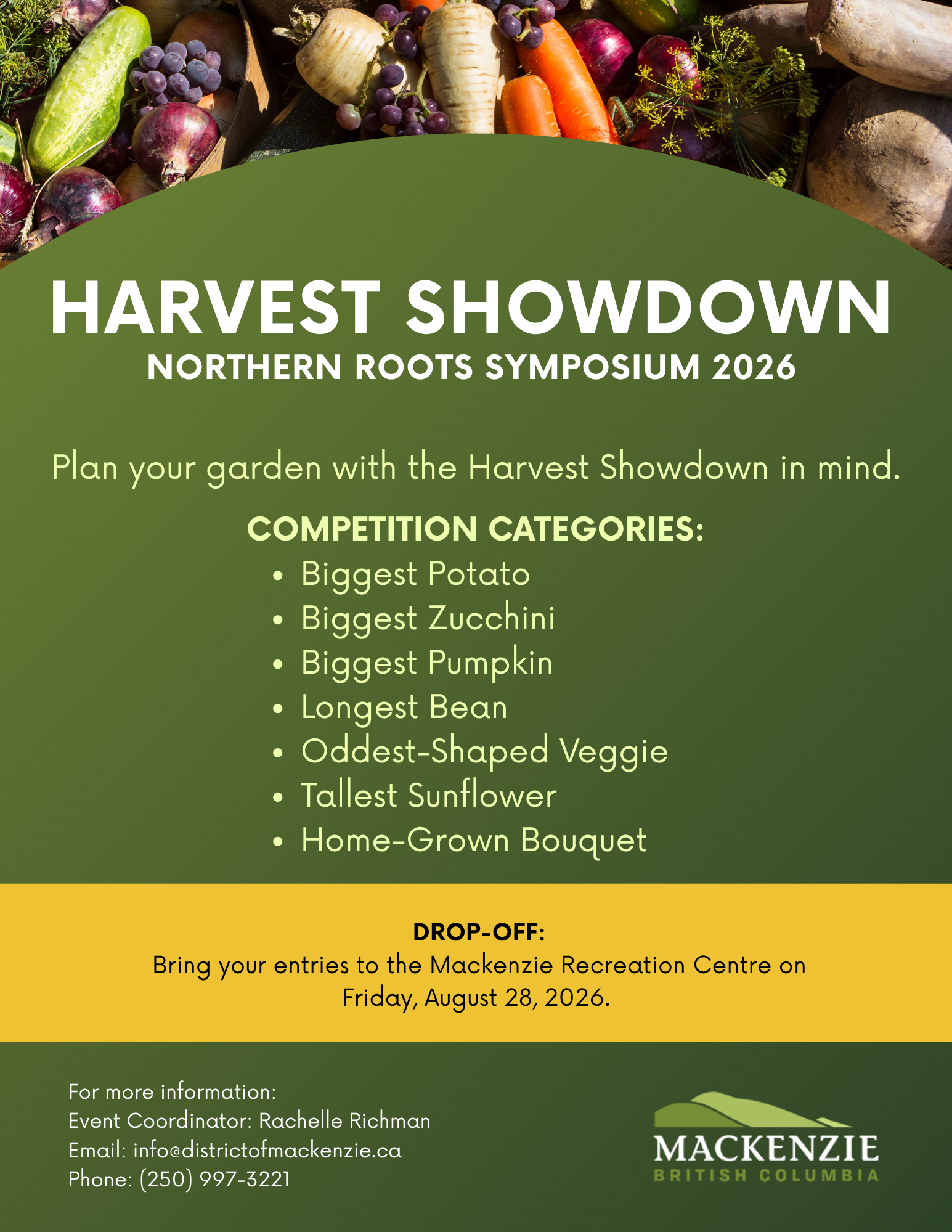HARVEST SHOWDOWN - Northern roots Mackenzie Agriculture Symposium