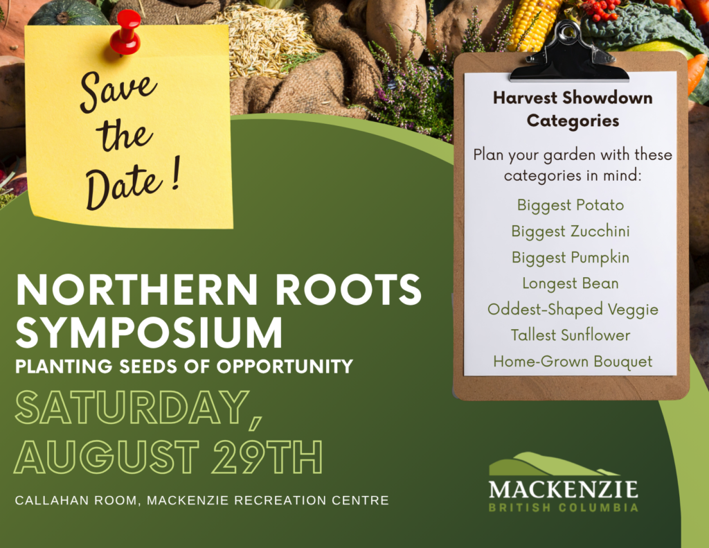Save the Date - Harvest categories included