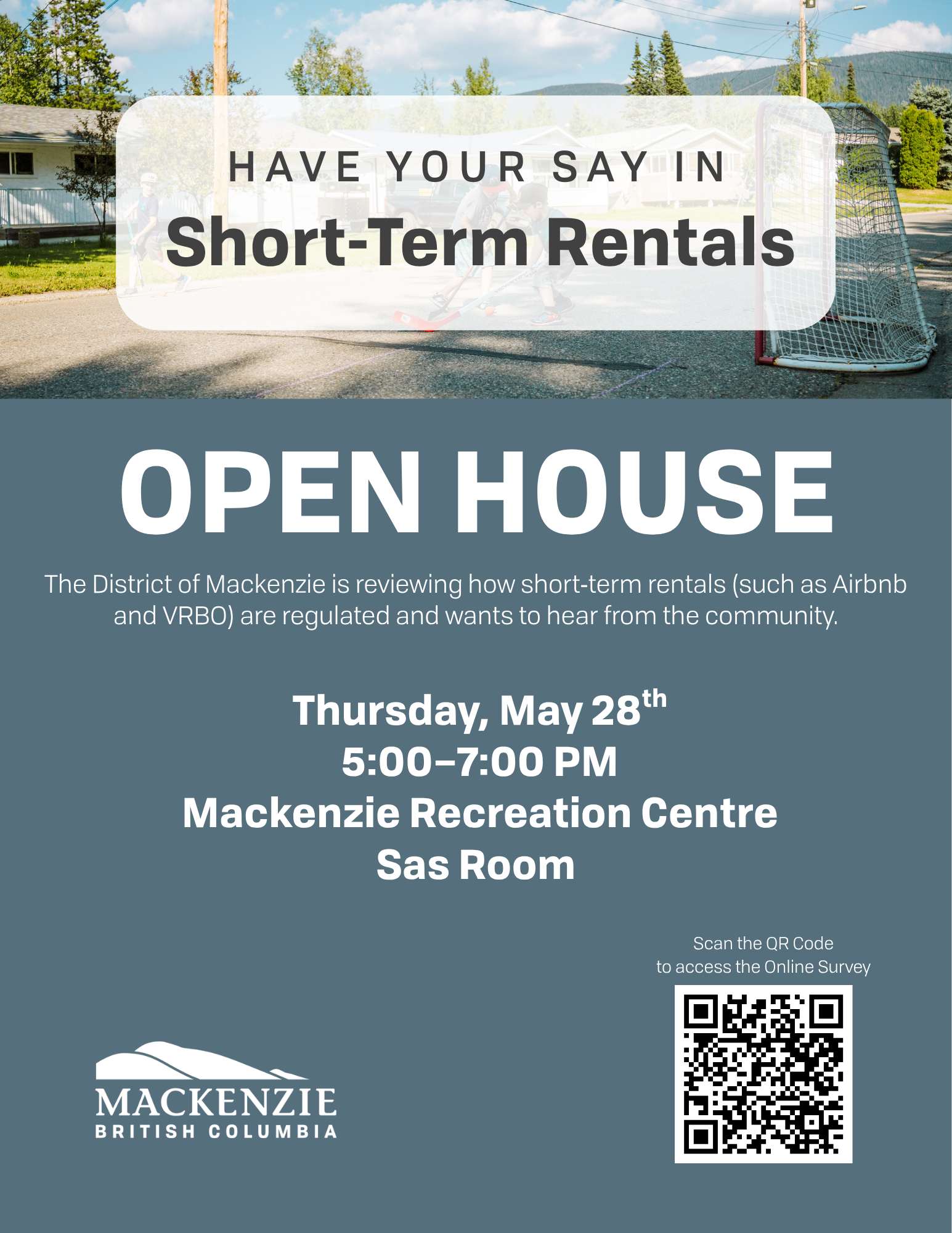 OPEN HOUSE - Short Term Rentals