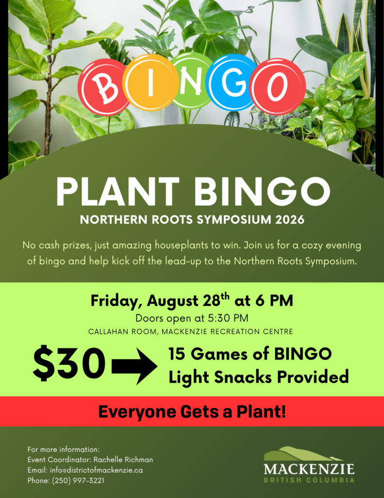 Plant Bingo Poster