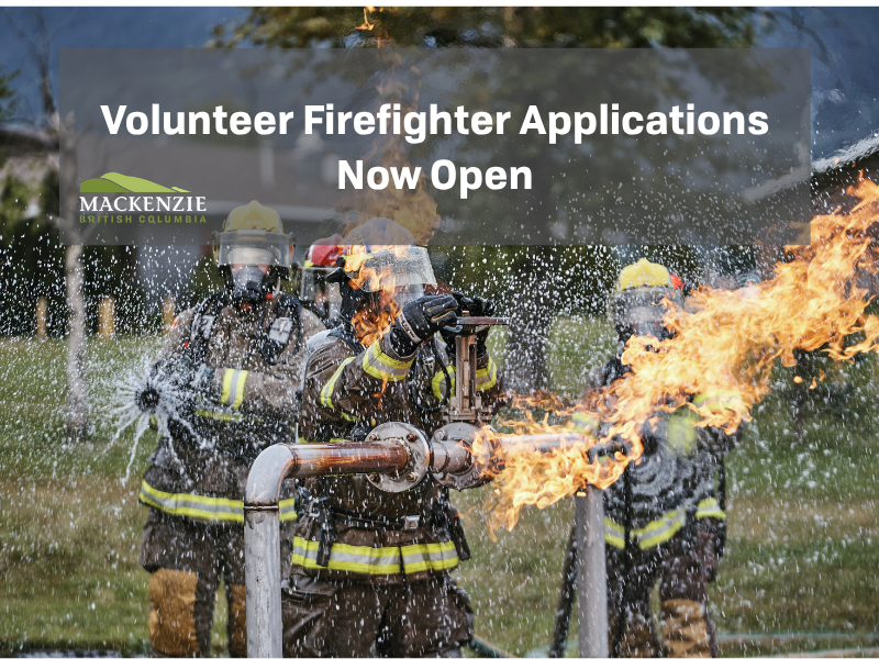 volunteer firefighters conducting a training exercise