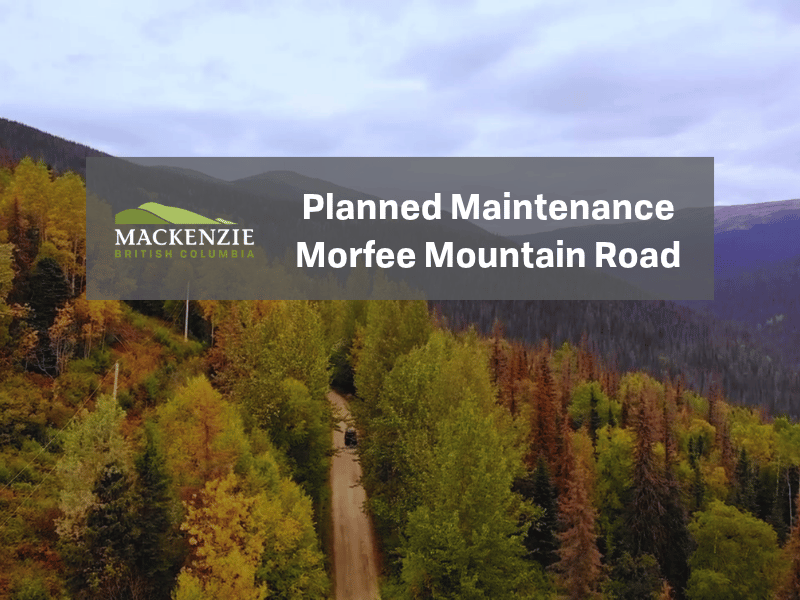 Morfee Mountain Road Notice